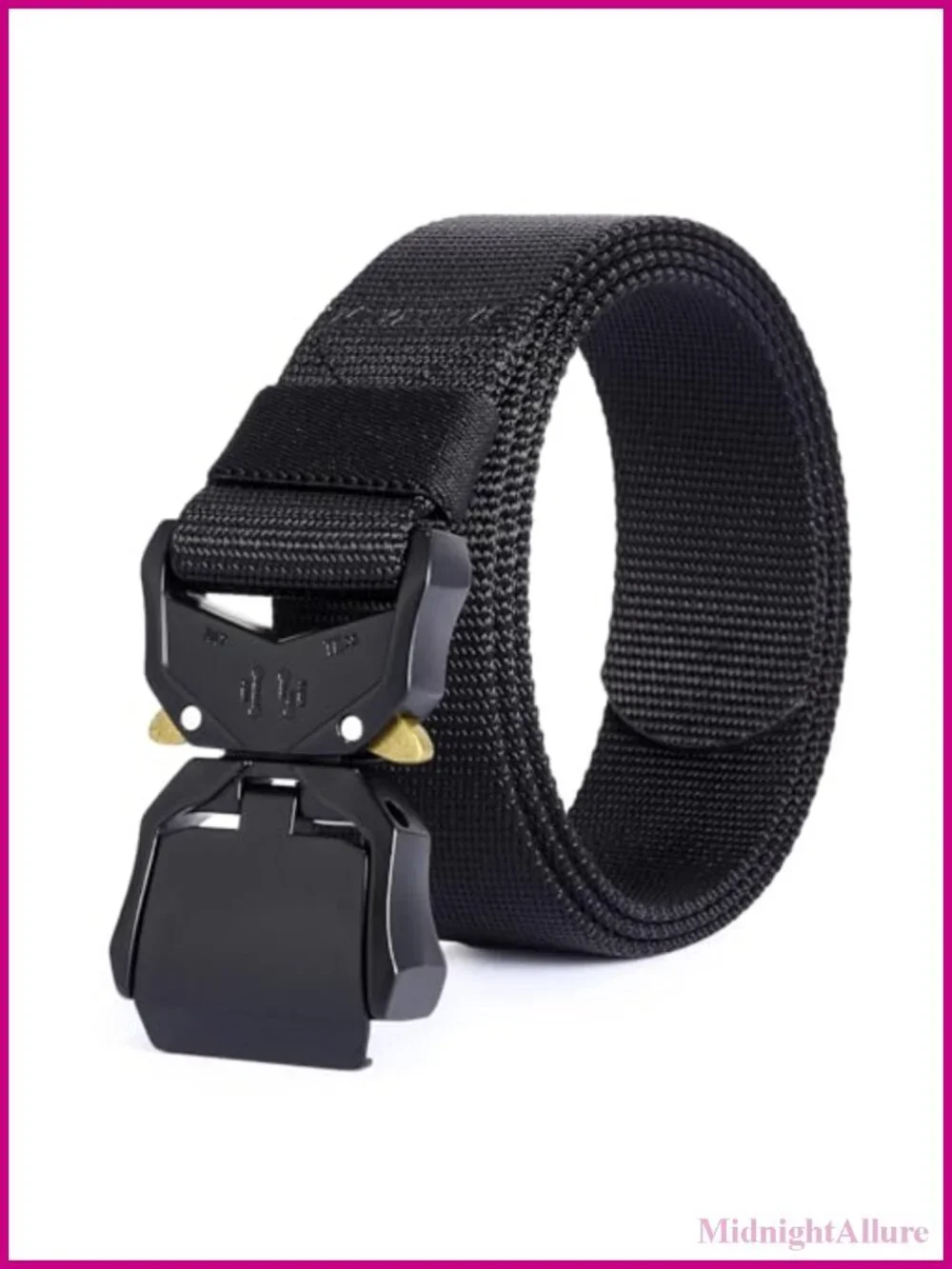 Nylon Belt Military Hiking Rigger 1.5 inch Work Belt Quick Release Buckle